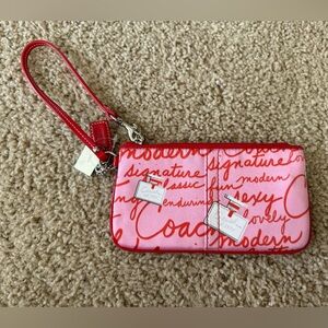Vintage Coach Wristlet
